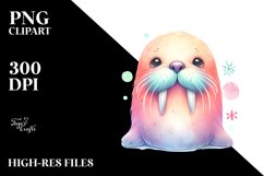 Cute Walrus | Clipart Product Image 3