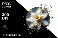 Abstract y Daffodil in Watercolor Product Image 2