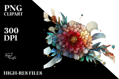 Stained Marigold PNG Product Image 2