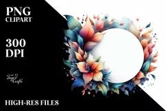 Vibrant Watercolor, Transparent PNG Product Image 3