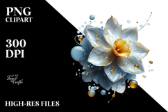 Abstract Daffodil, Transparent PNG Product Image 2