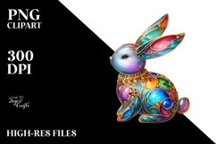 Pastel Bunny, High-Res PNG Product Image 2