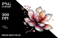 Magnolia Artwork PNG Product Image 2