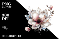 Magnolia Artwork PNG Product Image 2