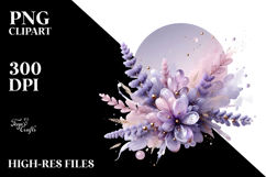 Abstract y Flower Sublimation Clipart Product Image 2