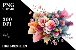 Colorful Flower, Flowers PNG Product Image 2