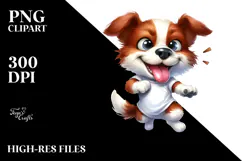 Cute Cartoon Dog PNG Product Image 2