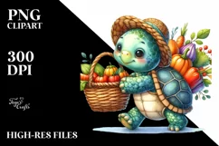 Colorful Quirky Autumn Vegetables | Clipart Product Image 1