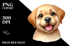 Cute Labrador Retriever PNG Product Image 2