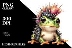 Energetic Baby Frog, Transparent PNG Product Image 2