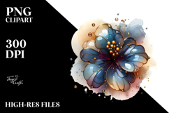 Abstract Hibiscus PNG Product Image 2