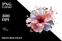 Abstract Hibiscus, PNG Product Image 2