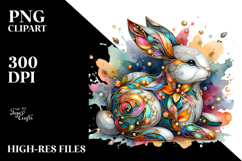 Pastel Bunny, High-Res PNG Product Image 2