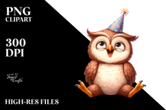 Goofy Cartoon Owl, Trending Art Product Image 2