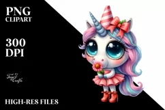 Expressive Shy Party Hat Large Shoes | Clipart Product Image 1