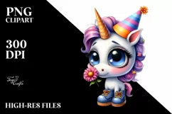 Expressive Shy Party Hat Large Shoes | Clipart Product Image 1