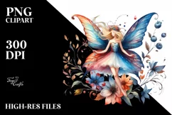 Vintage Fairy USA Flag Colors Product Image 1