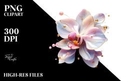 Pastel Orchid Splash PNG Product Image 2