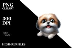 Funny Shih Tzu Sticker | Clipart Product Image 3