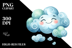Whimsical Smiling Sun PNG Product Image 2