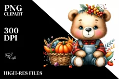 Colorful Quirky Autumn Vegetables | Clipart Product Image 3