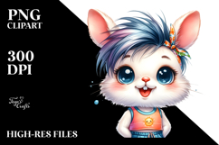 Cute Baby Bunny, High-Res PNG Product Image 2