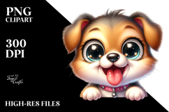 Cute Baby Puppy PNG Product Image 2