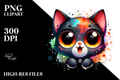 Funny Spooky Cat PNG Product Image 2