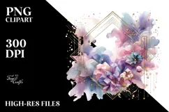 Abstract Colorful Violet, Transparent PNG Product Image 2
