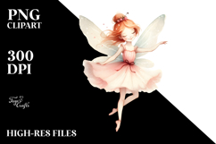Retro Fairy White Background Product Image 2