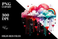 Cloud with Hearts, Transparent PNG Product Image 2