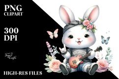 Energetic Baby Bunny, Transparent PNG Product Image 2