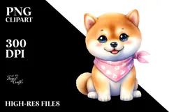 cute Shiba Inu PNG Product Image 2