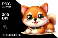 cute Shiba Inu PNG Product Image 2