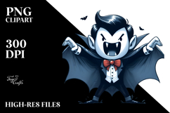 Funny Digital VAMPIRE PNG Product Image 2