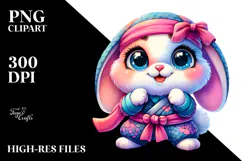 Smiling Baby Bunny, High-Res PNG Product Image 2
