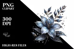 detailed Lobelia Art Clipart Product Image 3