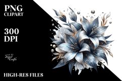 detailed Lobelia Art Clipart Product Image 1