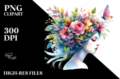 Vibrant Drawing of Fairy PNG Product Image 2