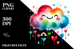 Colorful Digital Rainbow PNG Product Image 2