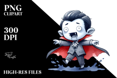 Funny Vampire, Transparent PNG Product Image 2