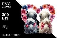 Flower Havanese Sticker Product Image 2