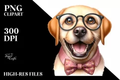 Caricature-Like Big Teeth,Happy Labrador | Clipart Product Image 3