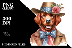 Watercolor Chesapeake Bay Retriever PNG Product Image 2