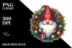 Detailed Christmas Gnome PNG Product Image 3