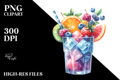 Creative Frozen Cocktail PNG Product Image 2