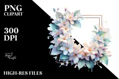 Glossy Jasmine Made of PNG Product Image 2
