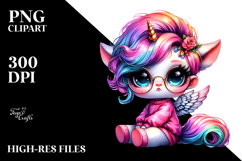 Cute Baby Unicorn PNG Product Image 2