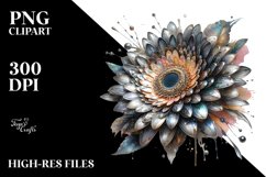 Detailed Shiny Gerbera Shiny Metallic Product Image 1