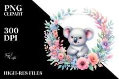 Sleeping Moon Sticker Clipart Product Image 2